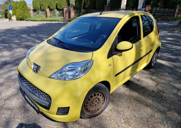Peugeot 107 cena 7700 przebieg: 107500, rok produkcji 2009 z Rogoźno małe 56